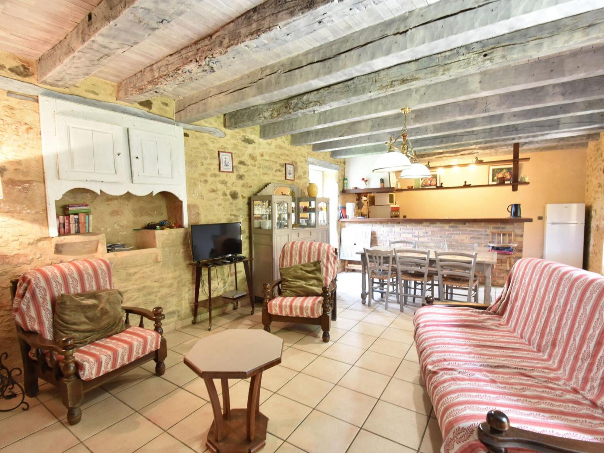 Cosy Holiday Home In Lantheuil With Garden Villefranche-du-Périgord Exterior foto